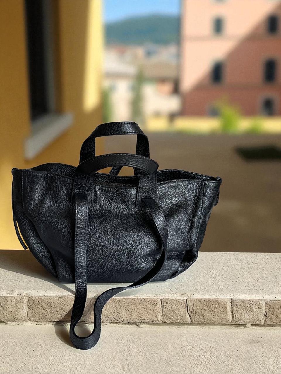 Large Leather Tote Bag Handmade Italian Shoulder Women